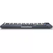 Teclado midi USB Novation FL key 61 vista trasera conexiones