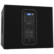 Subwoofer autoamplificado Electro Voice EKX 15SP vista trasera donde se puede ver la parte externa del módulo de amplificación y todos sus controles.
