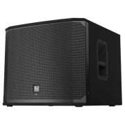 Subwoofer autoamplificado Electro Voice EKX 18SP vista de la parte frontal y de un lateral.