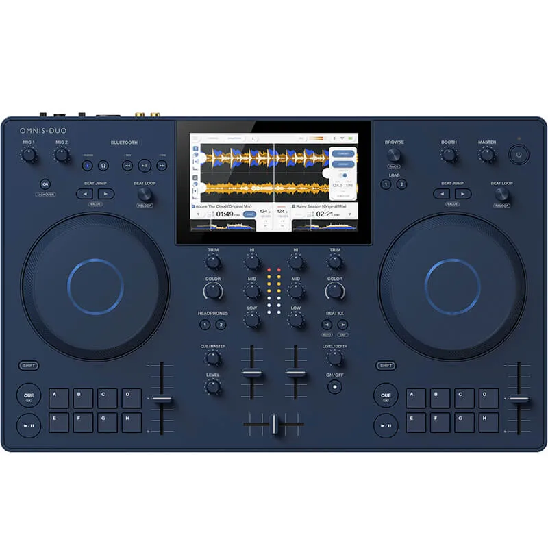 Controlador DJ Alphatheta Omnis Duo vista cenital