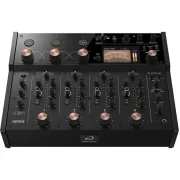 Mesa de mezclas rotativa AlphaTheta Euphonia vista cenital lateral