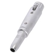 Adaptador XLR hembra a jack TRS hembra de 6,3 mm