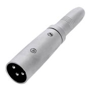 Adaptador de jack TRS hembra de 6,3 mm a XLR macho