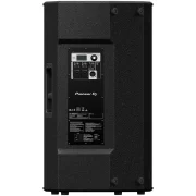 Altavoz autoamplificado Pioneer DJ XPRS152 vista trasera donde se puede ver los controles del módulo de autoamplificación