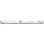Teclado controlador midi USB Arturia Keylab Essential 49 MK3 Alpine White vista trasera panel de conexiones