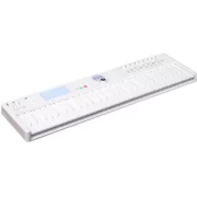 Teclado controlador midi USB Arturia Keylab Essential 61 MK3 Alpine White vista lateral 3D