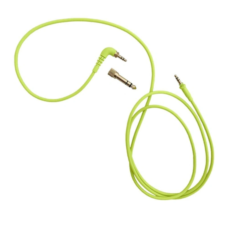 Cable termoplástico recto de neon AIAIAI C19 straight neon en color verde