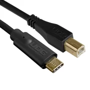 UDG ULTIMATE AUDIO CABLE USB 2.0 C-B BLACK STRAIGHT 1,5M