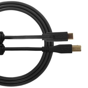 UDG ULTIMATE AUDIO CABLE USB 2.0 C-B BLACK STRAIGHT 1,5M