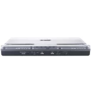 DECKSAVER DDJ-GRV6 para controlador DJ ALPHATHETA vista trasera conexiones