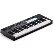 Teclado midi Novation LaunchKey 49 MK4 vista semi cenital lateral 3D