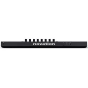 Teclado midi Novation LaunchKey Mini 37 MK4 vista frontal trasero conexiones