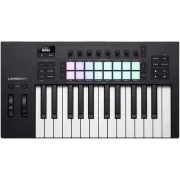 Teclado midi Novation Launchkey 25 MK4 vista cenital