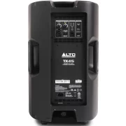 Altavoz autoamplificado Alto Professional TX415 2 vista conexiones traseras.