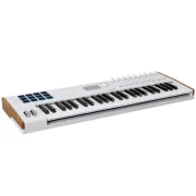 Teclado Midi Arturia KeyLab 49 MK3 white vista en ángulo