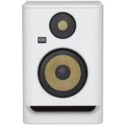 Monitor estudio activo KRK RP5G5 en color blanco vista frontal
