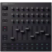 Controlador DAW NOVATION LAUNCH CONTROL XL-3 vista cenital.
