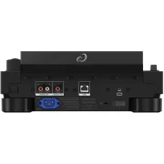 Reproductor Dj profesional AlphaTheta CDJ-3000X vista trasera panel de conexiones.