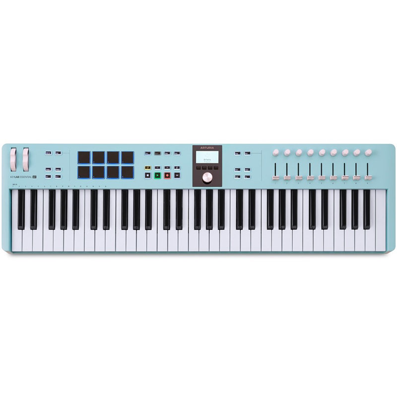 ARTURIA KEYLAB ESSENTIAL 61 MK3 AQUAMARINE