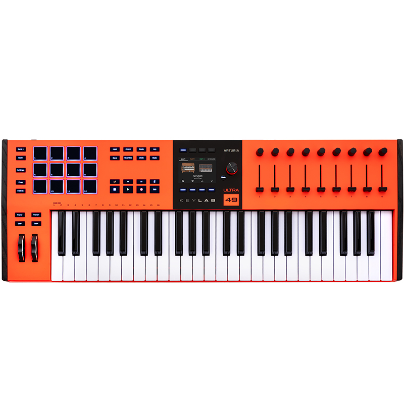 Teclado ARTURIA KEYLAB 49 MK3 ULTRA Color Naranja
